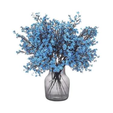 Imagem de Plantas Artificiais Longas De Gypsophila (Hálito De Bebê) - 10 Peças P