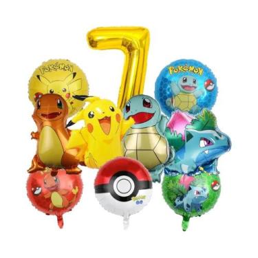 Imagem de Decoração De Festa De Aniversário Infantil, Conjunto De Balões De Dese