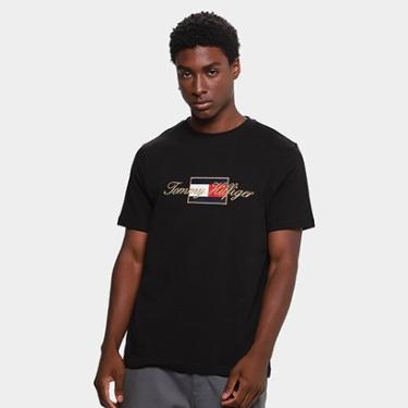Imagem de Camiseta Tommy Hilfiger Icon Gold Masculina-Masculino