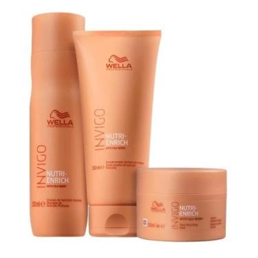 Imagem de Kit Wella Professionals Invigo Nutri-enrich Trio 3 Produtos