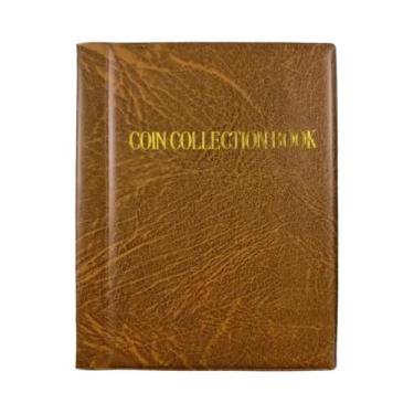 Imagem de Álbum De Moedas 240/480 Com 10/20 Páginas, Organizador De Moedas Comem