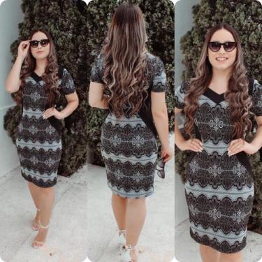 Imagem de Vestido Conjunto Roupas Femininas Moda Evangélica Atacado - Moda Fashi