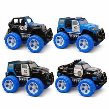 Imagem de Carrinho Monster Truck Polícia Sortido Domni
