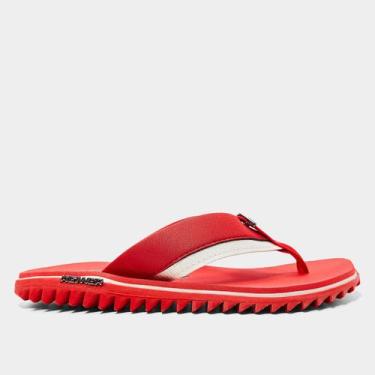 Imagem de Sandália Kenner Kivah Colors Masculina, Vermelho, 38