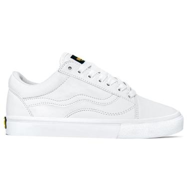 Imagem de Tênis Mad Rats Sintético Unissex Old School PU | Branco-Unissex