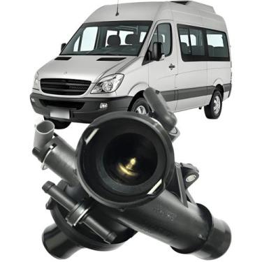 Imagem de Carcaça Da Válvula Termostática Mercedes Sprinter 311 415 De 2013-20 -