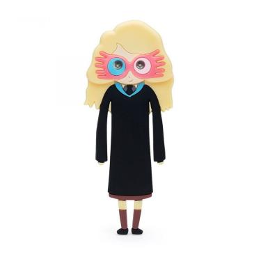 Imagem de Luminária de Leitura Articulada Imaginarium HP Luna com LED nos Olhos, 2 Leds, 1W, Baterias CR1220, 14CM Preto