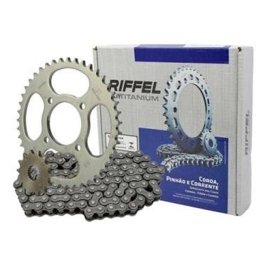 Imagem de Kit Relação Riffel Suzuki Yes Intruder Katana 125 Aço 1045