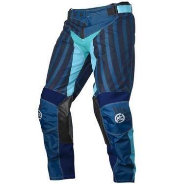 Imagem de Calça Motocross Trilha Enduro Etceter Fuse 2022, AZUL - AZUL CLARO, 38