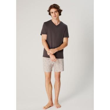 Imagem de Pijama Curto Masculino Com Samba Canção-Masculino