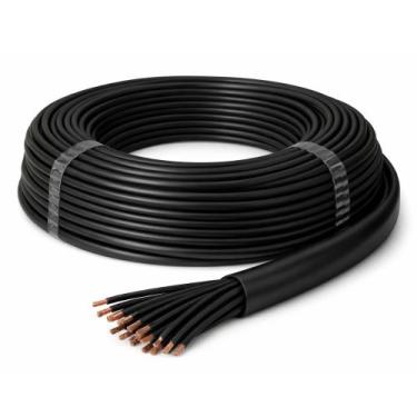 Imagem de Kit 10 metros cabo de controle 15 x 1mm numerados - COBRECOM