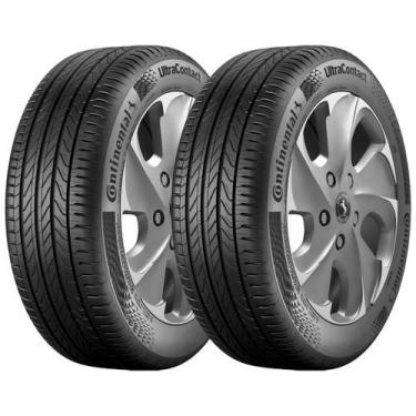 Imagem de Kit 2 Pneus Aro 17 Continental 215/55R17 94V FR UltraContact