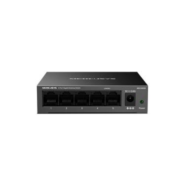 Imagem de Switch Desktop Mercusys Ms105GS 5 portas Gigabit