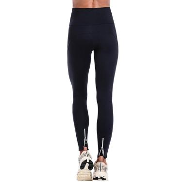 Imagem de Calça Legging Fitness Cós Alto Detalhe Zíper Suplex-Feminino