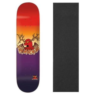 Imagem de Shape Skate Toy Machine Maple Profissional 8.0 Importado Cor:Laranja+R