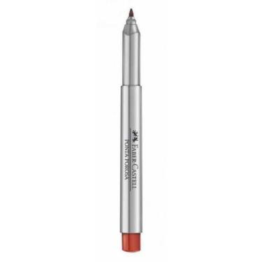 Imagem de Caneta Hidrográfica Ponta Porosa Vermelha Faber-castell - FABER CASTEL