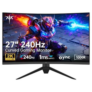 Imagem de Monitor Curvo KTC H27S25E 27" 240Hz 2K QHD 1000R