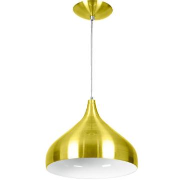 Imagem de Lustre Pendente Aladim Dourado 24cm