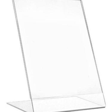 Imagem de Display A4 L Acrílico Mesa Expositor Papel 05 Peças