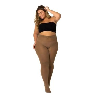 Imagem de Meia Calça Trifil 6100 Opaca Fio 80 Plus Size Inverno EG/ES