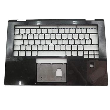 Imagem de Notebook PalmRest para Lenovo ThinkPad X1 Yoga 3ª Geração SM10M69915 UK Layout Moldura Tampa do Teclado Maiúsculas Preto Novo