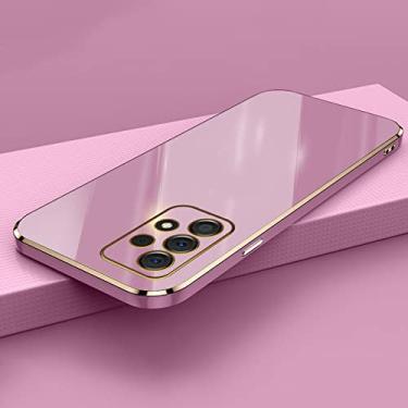 Imagem de Capa de telefone folheada brilhante para Samsung Galaxy A52 A52s A72 A22 A53 A73 A33 A23 A32 4G 5G A51 A71 M32 Capa protetora de silicone,05,Para A73 (5G)