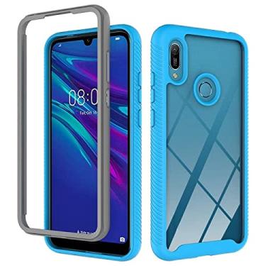 Imagem de For Huawei Y6 (2019) / Honor 8A Starry Sky Solid Color Series Shockproof PC + TPU Protective Case