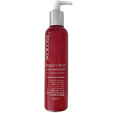 Imagem de KOLOSS DRAGON´S BLOOD SABONETE FACIAL COM AÇÃO DETOX 200ML