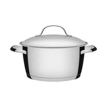 Imagem de Caçarola Funda com Fundo Triplo Tramontina Inox 22Cm, CACAROLA ALLEGRA