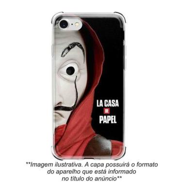 Imagem de Capinha Capa Para Celular Iphone 7 / 7S (4.7") - La Casa De Papel  Lcd