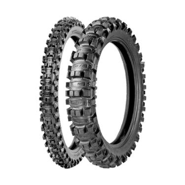 Imagem de Jogo Pneus de Moto Borilli Medium Soft MX 77 80/100-21 51M + 120/90-19 62M TT