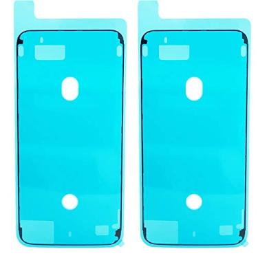 Imagem de MEEFIX moldura de tela frontal impermeável antipoeira fita adesiva de substituição para iPhone 6S 7 Plus 8 X, For iPhone 7 Plus, Preto