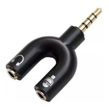 Imagem de Adaptador Para Fone Headset Microfone Lapela P2 X P3 Áudio - Alltech, 