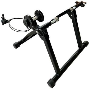 Imagem de Rolo De Treino Indoor Bicicleta Magnético Ciclismo Com Apoio - Lorben