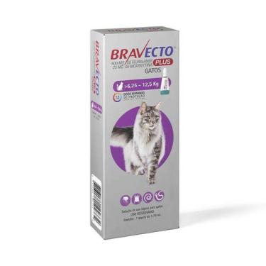 Imagem de Anti Pulgas Bravecto Plus para Gatos de 6,24kg a 12,5kg