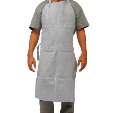 Imagem de Avental de raspa de proteção soldador segurança 1,00x0,60 - Três J cou