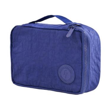 Imagem de Estojo Box Organizador Multifuncional Escolar Portátil C/ Compartiment