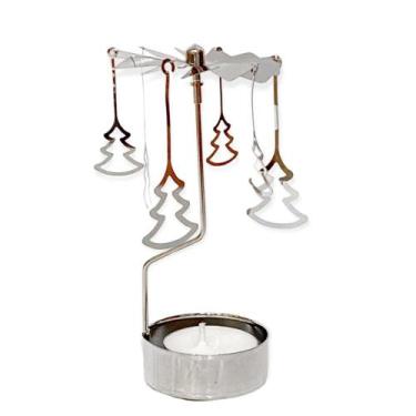 Imagem de Girandola decorativa arvore prata - Portland