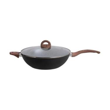Imagem de Frigideira wok jungle black 32 cm 5,2 l mde home style by tognana:pret