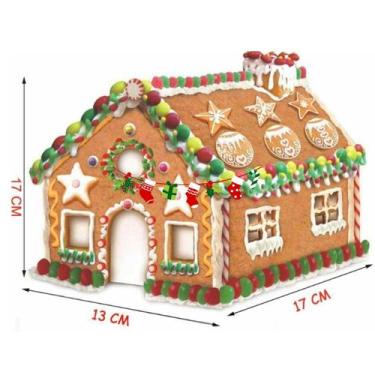 Imagem de Cortador Casinha de Natal 17CM - Embody 3d