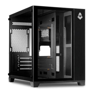 Imagem de Gabinete Gamer Mancer CV300, Mid-Tower, Lateral de Vidro, Preto, MCR-C