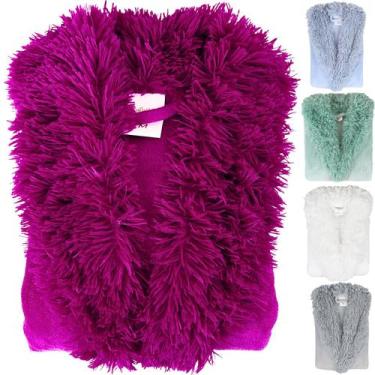 Imagem de Roupão Hobby Fleece Pelinho De Plumas Chique Saída De Banho quimono to