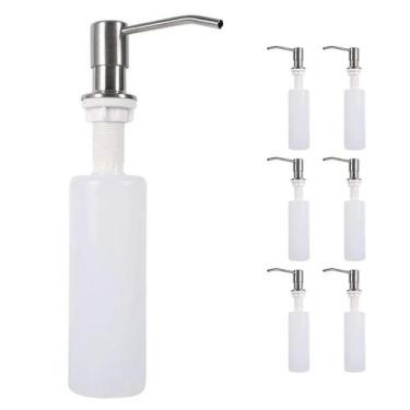 Imagem de Dispenser Dosador Kit 6 Unidades Sabonete Liquido Embutir Sabao Deterg