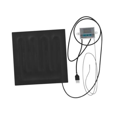 Imagem de Generic Almofada de aquecimento para répteis, tapete de aquecimento para terrário, almofada de aquecimento elétrica multiuso, almofada de aquecimento para,