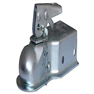 Imagem de Husky 87072 Acoplador reto de bola de 3 cm de largura com corrente, cinza