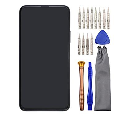 Imagem de Sunways Tela digitalizadora LCD de reparo completo com moldura de substituição para Huawei Y9s STK-LX3 STK-L21 STK-L22 Honor 9X STK-LX1 Midnight Black