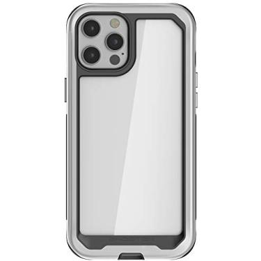 Imagem de Ghostek Capa Atomic Slim projetada para iPhone 12 Pro Max com amortecedor protetor de metal feita de liga de alumínio de grau militar super resistente, leve e superresistente, iPhone 12 Pro Max 5G