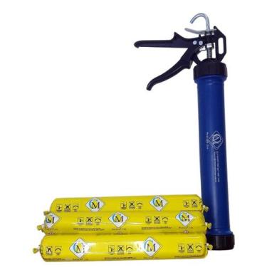 Imagem de Mastique PU 40 Original (kit C/ 3 Sachês + Aplicador) - Mastique Ltda.