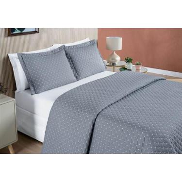 Imagem de Cobre Leito Colcha Ravena Casal Queen - Micropercal 200 Fios - Bia Enx