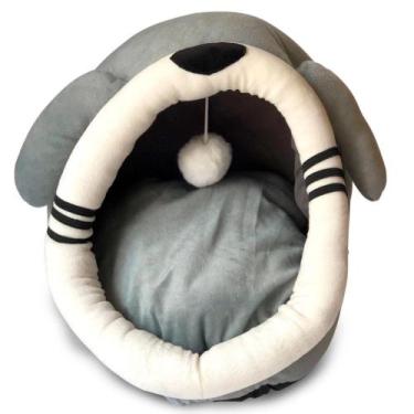Imagem de Caminha Cabana Toca Tenda Marrom cama para cachorro/gato - C3B - 79081